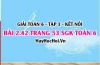 Bài 2.42 SGK Toán 6 tập 1 Kết nối tri thức